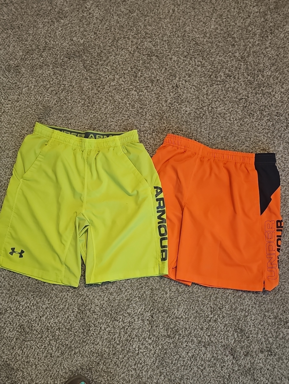 5 Pairs- Under Armour Men's Athletic Shorts